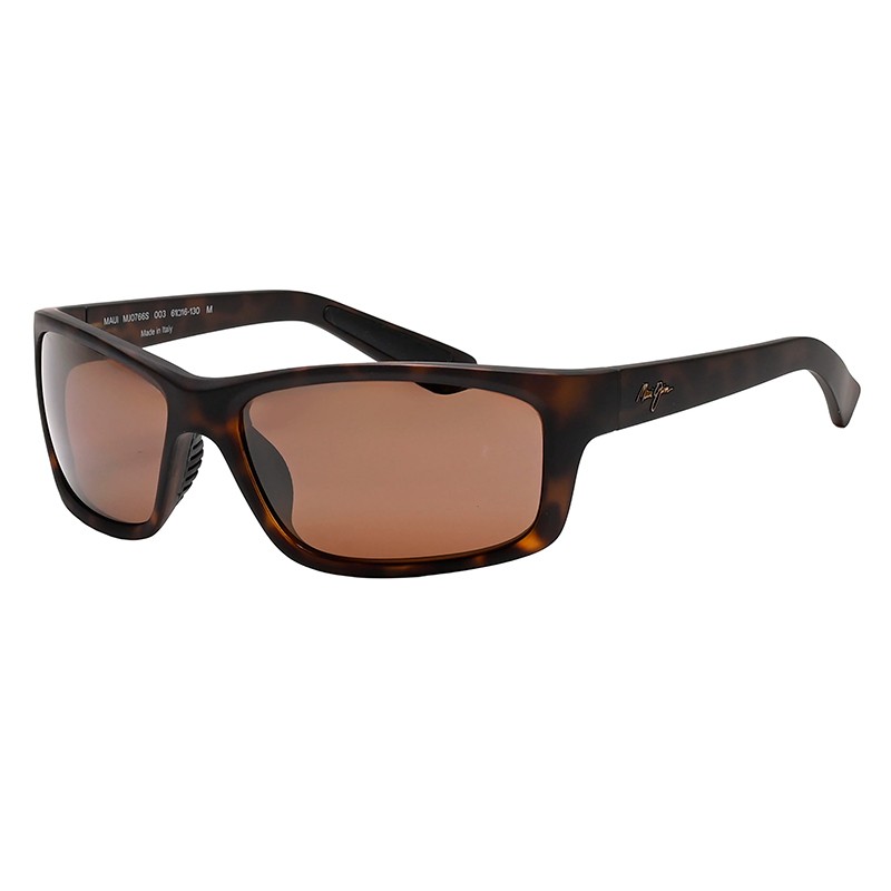 OCULOS DE SOL UNISSEX MAUI JIM MJ0766S-003 TAM 61 16 130 PRETO/MARROM