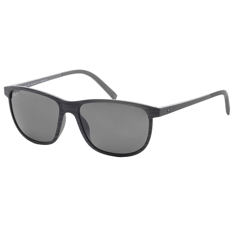 OCULOS DE SOL UNISSEX MAUI JIM MJ0811S-001 TAM 58 18 145 CINZA