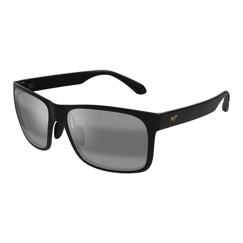 OCULOS DE SOL UNISSEX MAUI JIM MJ0432S-001 TAM 60 17 145 PRETO/CINZA