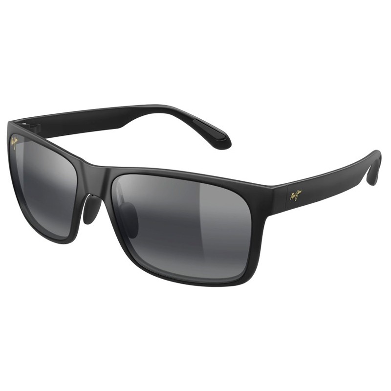 OCULOS DE SOL UNISSEX MAUI JIM MJ0432SA-001 TAM 60 17 145 PRETO/CINZA