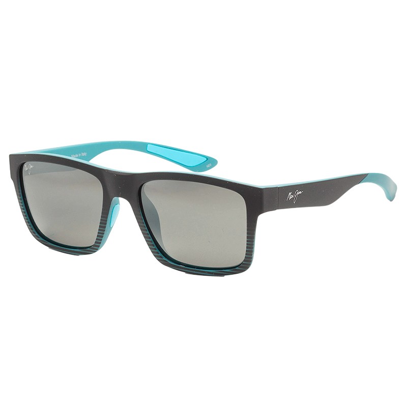 OCULOS DE SOL UNISSEX MAUI JIM MJ0897S-001 TAM 57 18 135 PRETO/AZUL