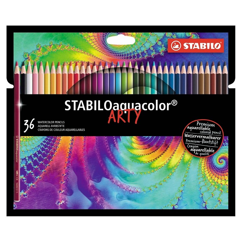 LAPIS DE COR AQUA AQUARELA LAP1636-1-20 36UN