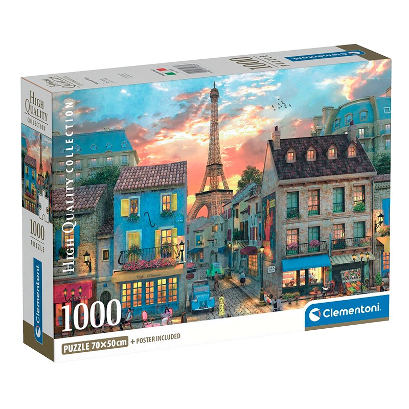 QUEBRA-CABECA CLEMENTONI RUAS DE PARIS C39983 1000PCS