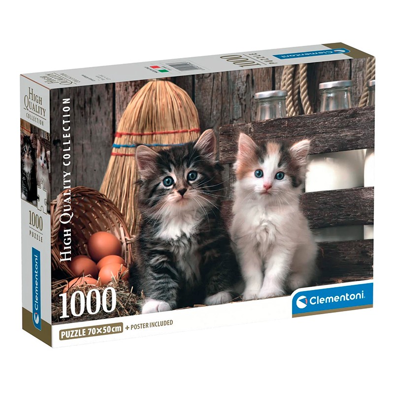 QUEBRA-CABECA CLEMENTONI GATINHOS ADORAVEIS C39943 1000PCS