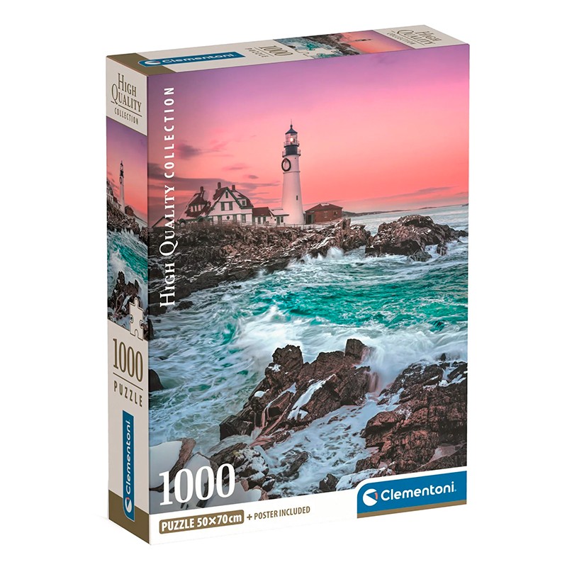 QUEBRA-CABECA CLEMENTONI FIRST SNOW AT PORTLAND HEAD C37112 1000PCS