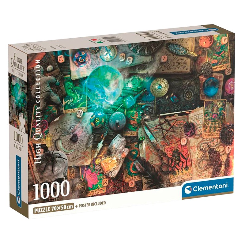 QUEBRA-CABECA CLEMENTONI MALEFICIUM CAIXA COMPACTA C37110 1000PCS