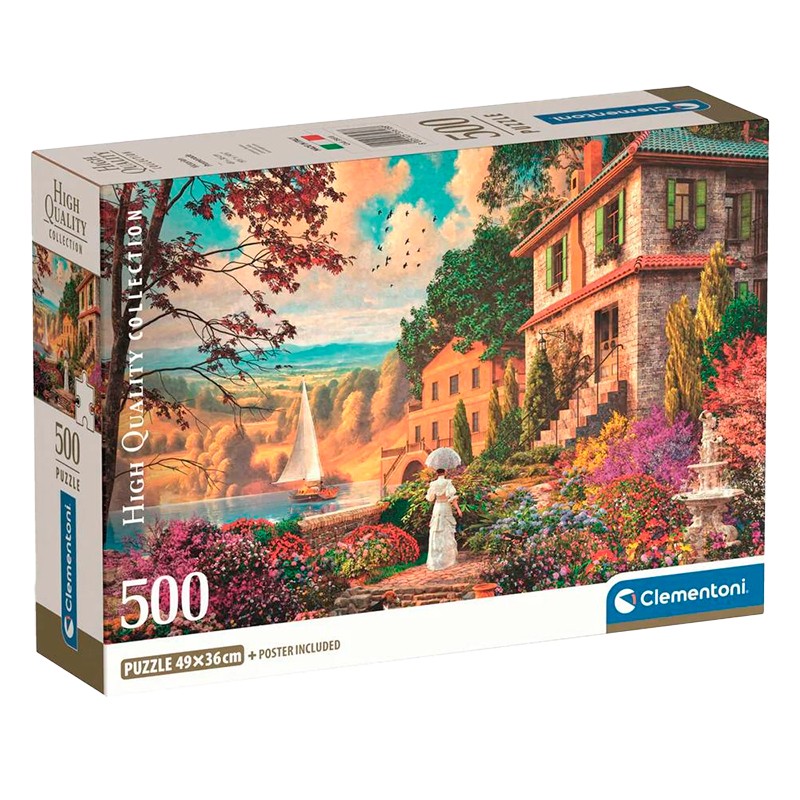 QUEBRA-CABECA CLEMENTONI VICTORIAN PROMENADE C35618 500PCS