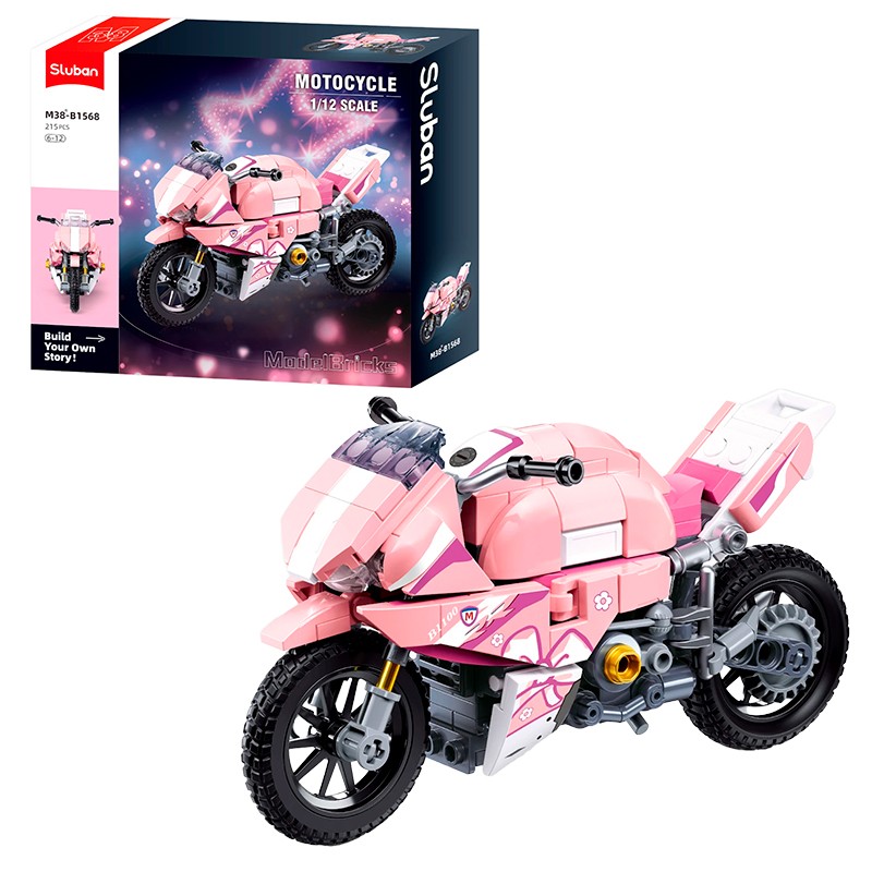 BLOCOS DE MONTAR SLUBAN KIT DE CONSTRUCAO DE MOTOCICLETA S1000MS 1:12 M38-B1568 241PCS