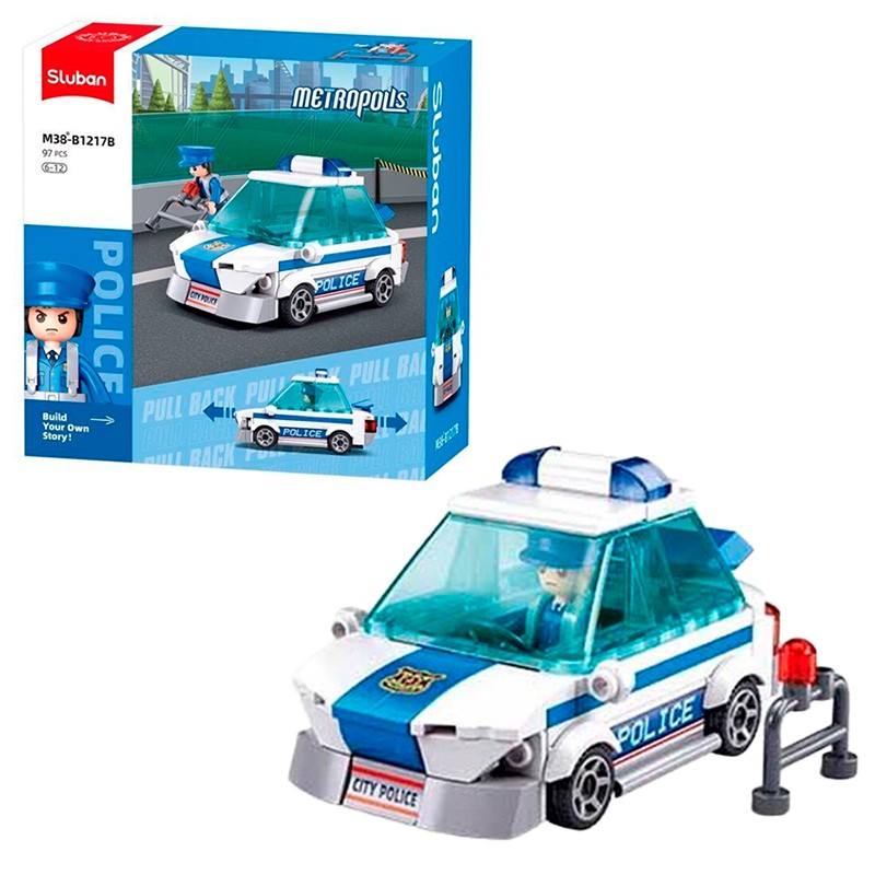 BLOCOS DE MONTAR SLUBAN METROPOLIS POLICIA URBAN SECURITY PATROL M38-B1217B