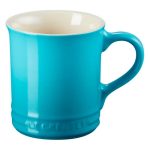 CANECA DE CAFE LE CREUSET DE CERAMICA TURQUESA 400ML