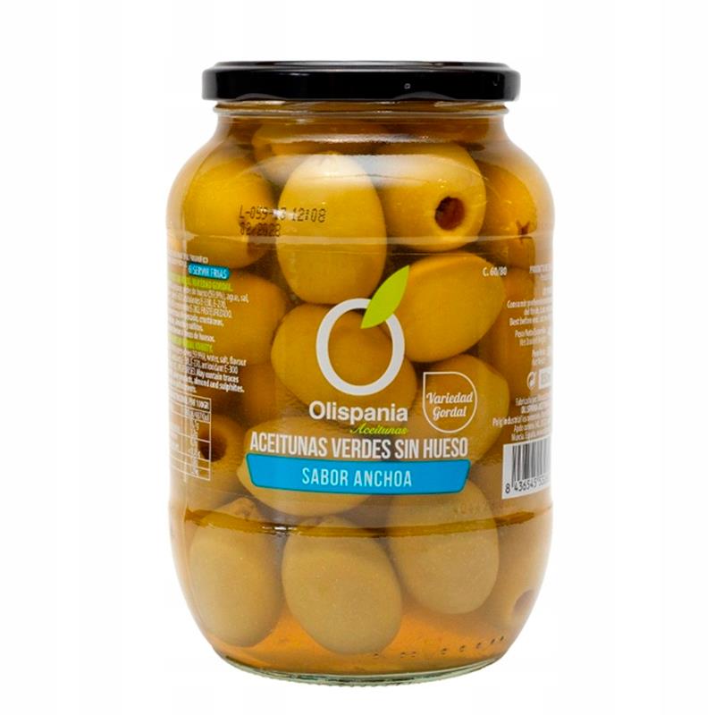 AZEITONAS OLISPANIA ANCHOVA S/CAROCO 850ML