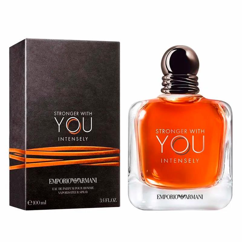 PERFUME MASCULINO EMPORIO ARMANI STRONGER WITH YOU INTENSELY EDP 100ML