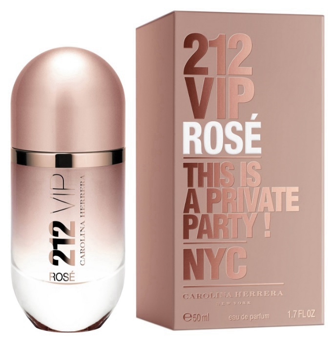 PERFUME FEMININO CAROLINA HERRERA 212 VIP ROSE EDP 50 ML