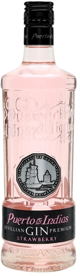 GIN PUERTO DE INDIAS STRAWBERRY 700ML 37,5%