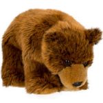 BRINQUEDO DE PELUCIA URSO GRIZZLY BEAR FLOPPY 15CM 6" WWF