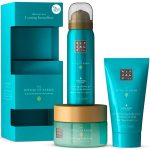 KIT THE RITUALS OK KARMA ESFOLIANTE CORPORAL 125GR + CREMECORPORAL 70ML + GEL DE BANHO 50ML