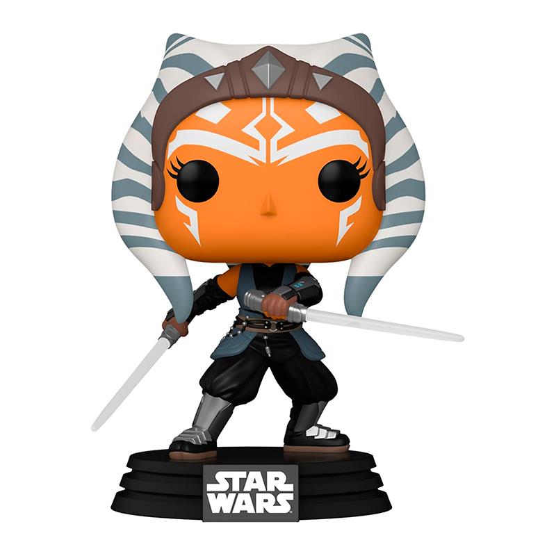 BONECO FUNKO POP STAR WARS AHSOKA 464 C/CABEÇA OSCILANTE
