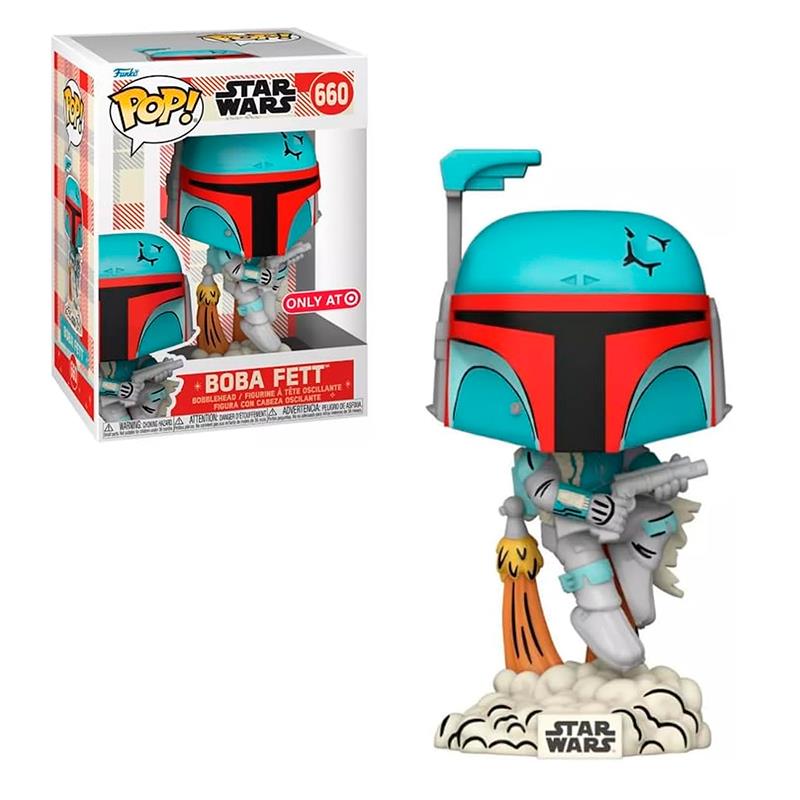 BONECO FUNKO POP STAR WARS BOBA FETT 660 SPECIAL EDITION C/CABEÇA OSCILANTE