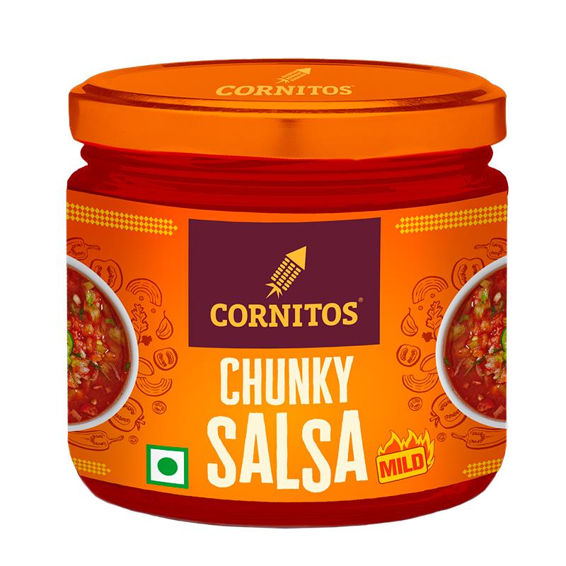 MOLHO DE TOMATE CORNITOS CHUNKY SALSA MILD 330G