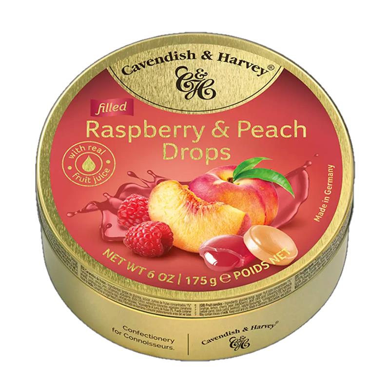 BALAS CAVENDISH RASPBERRY/ PEACH 175G