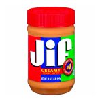 MANTEIGA DE AMENDOIM JIF CREAMY 453G