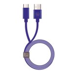 CABO GO TRAVEL CONECTOR USBC AZUL