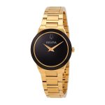 RELOGIO DE PULSO QUARTZ FEMININO BULOVA DOURADO 30MM 97L175