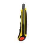 ESTILETE PARA CORTES RETRATIL 9 MM SOFT GRIP COM 5 LAMINAS CROSSMASTER