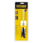 CHAVE DE FENDA COM PONTEIRAS INTERCAMBIAVEIS 12 PECAS DE PLASTICO E ACO CROSSMASTER