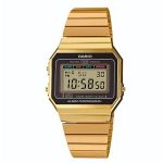 RELOGIO DIGITAL UNISEX CASIO A700WG9ADF DOURADO