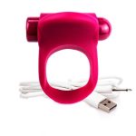 MASSAGEADOR SCREAMING O SEXUAL ANEL VIBRADOR YOUTURN AYTPML101 VERMELHO
