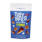 MINI CASQUINHA DE WAFFLE BEEMAX TINY BITES SMORES 12,4% CACAU 120G