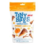 MINI CASQUINHA DE WAFFLE BEEMAX TINY BITES ABOBORA E CANELA 15,0% CACAU 120G