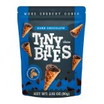 MINI CASQUINHA DE CHOCOLATE AMARGO BEEMAX TINY BITES 29,8% CACAU 80G