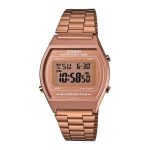RELOGIO FEM CASIO B640WC5ADF ROSA DOURADO