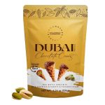 CASQUINHAS DE CHOCOLATE BEEMAX DUBAI C/CREME DE PISTACHE CHOCOLATE 120G