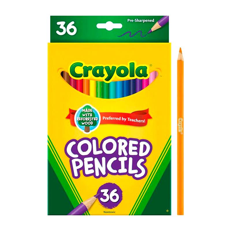 LAPIS DE COR REDONDO CRAYOLA 36UN
