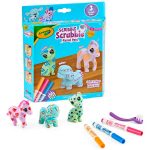 KIT CRAYOLA COM 03 MARCADORES EM FORMA DE PETS LAVAVEIS C740.221