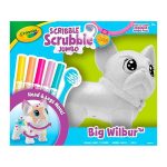 KIT CRAYOLA COM 06 MARCADORES EM FORMA DE PETS LAVAVEIS C740.222