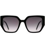 OCULOS DE SOL POLARIZADO FEMININO CAROLINA LEMKE BERLIN TAM 55 21 145 CL918701 BLACK