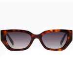 OCULOS DE SOL POLARIZADO FEMININO CAROLINA LEMKE BERLIN TAM 51 19 145 CL931102 DEMI HAVANA