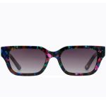 OCULOS DE SOL POLARIZADO FEMININO CAROLINA LEMKE BERLIN TAM 52 18 145 CL934602 BLACK PINK TURQUOISE