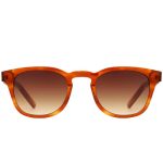 OCULOS DE SOL MASCULINO CAROLINA LEMKE TAM 48 22 145 CL941202 AMARELO LARANJA DEMI