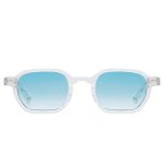 OCULOS DE SOL UNISSEX CAROLINA LEMKE TAM 47 21 145 CL941402 TRANSPARENTE BRILHANTE