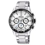 RELOGIO FESTINA DE PULSO ANALOGICO MASCULINO PRATA TIMELESS CHRONOGRAPH F20560 1 PRATEADA