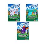 BRINQUEDO LANCADOR DE DARDOS HASBRO F4417 NERF MINECARFT ENDER DRAGON