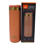 GARRAFA TERMICA FORTEZA LINEA GOLD COFFEE PINK PEACH 480ML FZB048P