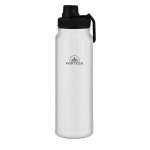 JARRA TERMICA DE ACO INOXIDAVEL FORTEZA FLIP FPIL SPOUT THERMAL BRANCO 1000ML FZ-B100W