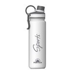 JARRA TERMICA DE ACO INOXIDAVEL FORTEZA STRAW WHITE 850ML FZ-BF085W