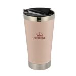 COPO TERMICO DE ACO INOXIDAVEL FORTEZA TUMBLER ROSE GOLD 600ML FZ-J60R